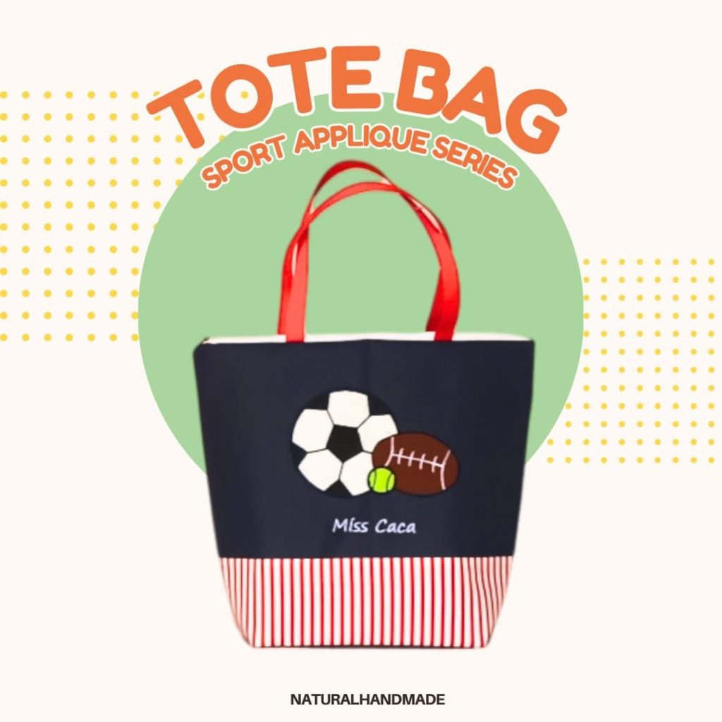 totebag olahraga favorit - souvenir ulang tahun anak unik dan favorit