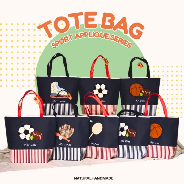totebag olahraga favorit - souvenir ulang tahun anak unik dan favorit