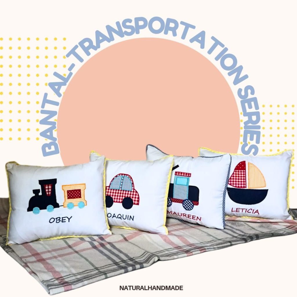 Sarung Bantal Anak - Tema Kendaraan - Souvenir ultah anak