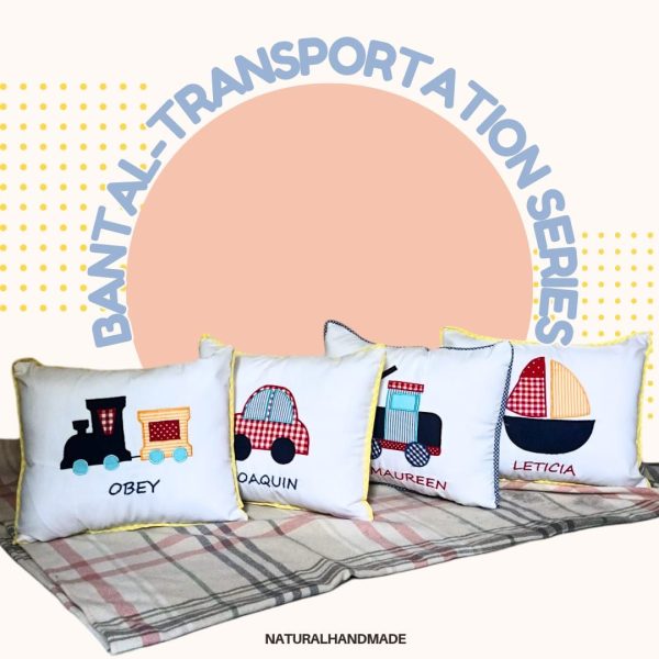Sarung Bantal Anak - Tema Kendaraan - Souvenir ultah anak