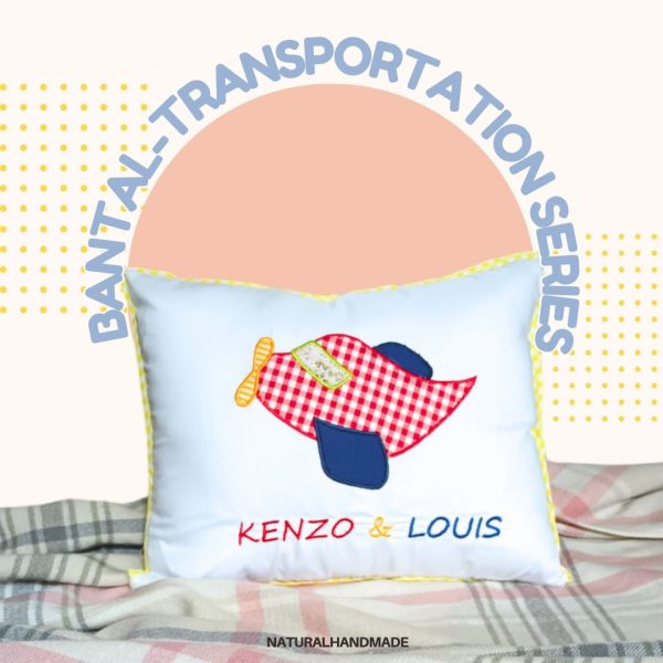 Sarung Bantal Anak - Tema Kendaraan - Souvenir ultah anak