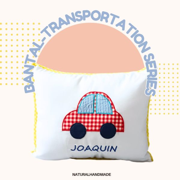 Sarung Bantal Anak - Tema Kendaraan - Souvenir ultah anak