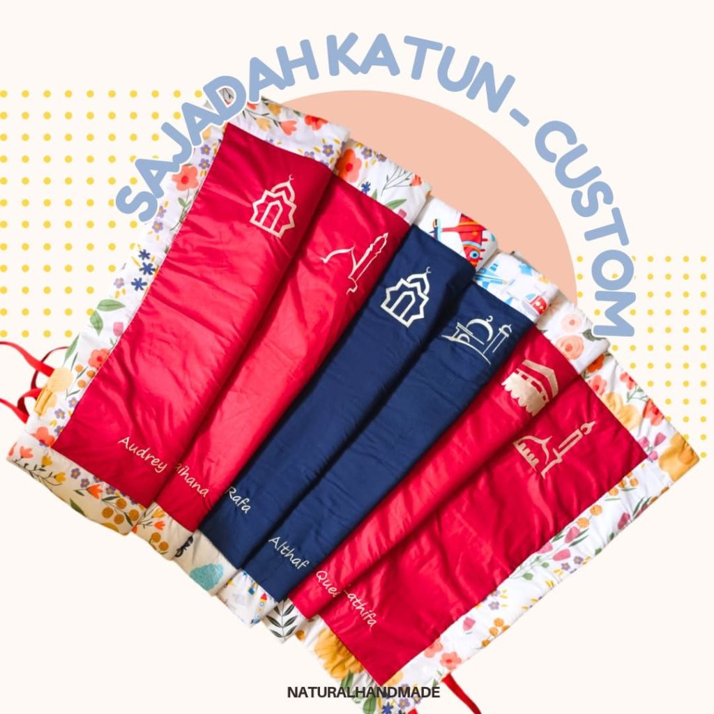 sajadah eksklusif bertali - souvenir kenaikan kelas