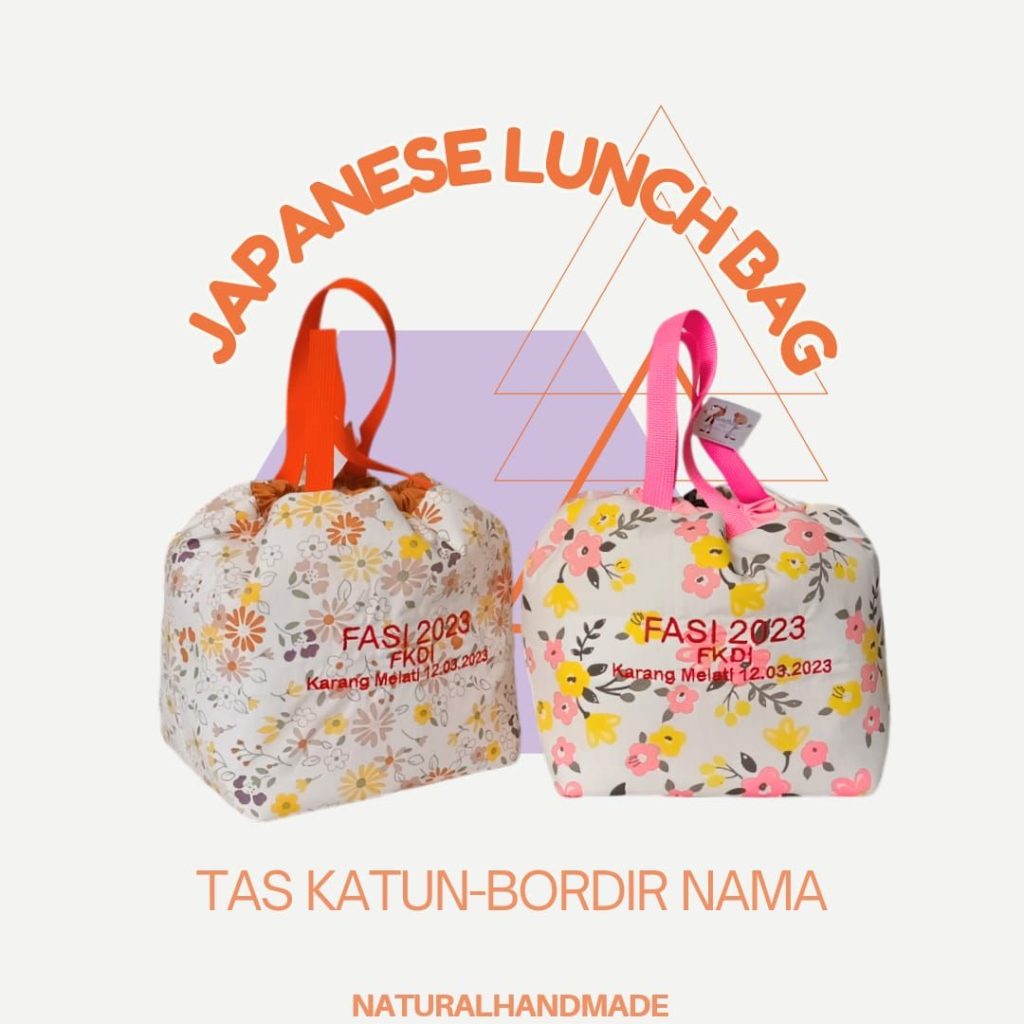 Japanese Lunch Bag: Gaya Jepang pada tas bekal sekolah