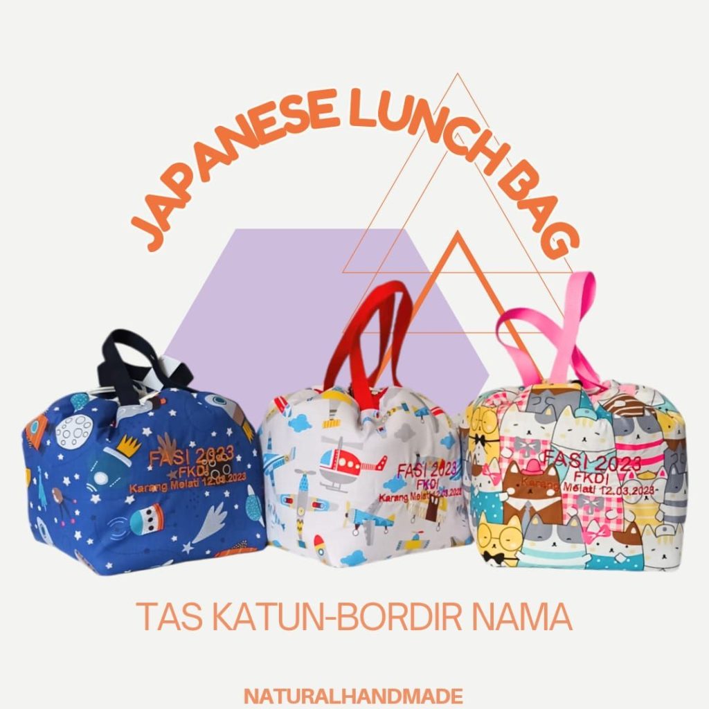 Japanese Lunch Bag: Gaya Jepang pada tas bekal sekolah
