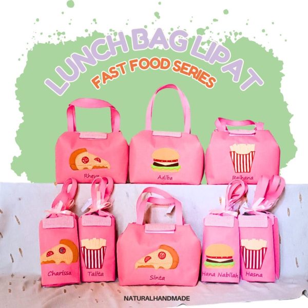 lunch bag lipat custom Tas bekal makan siang - souvenir ultah paling hits dan murah | natural handmade