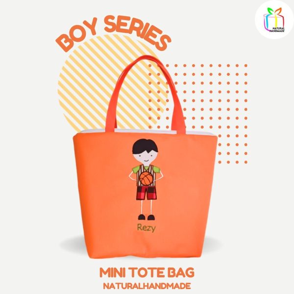 Mini Tote Lucu Gambar Hobi – Souvenir Ulang Tahun Anak yang Menarik dan Bermanfaat!
