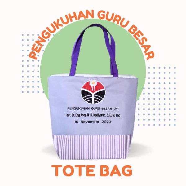 ToteBag Fungsional – Souvenir Elegan untuk Pengukuhan Guru Besar