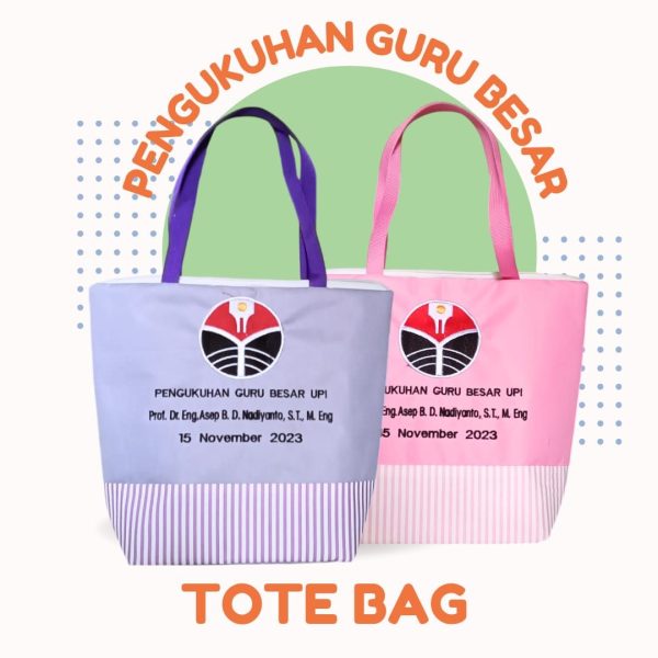 ToteBag Fungsional – Souvenir Elegan untuk Pengukuhan Guru Besar