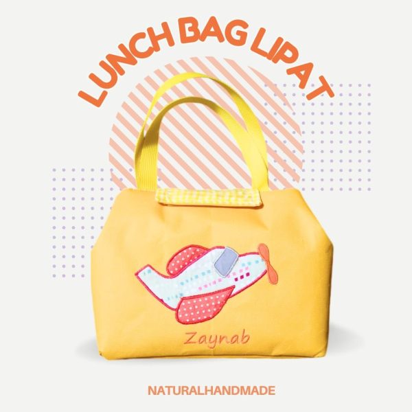 Souvenir Ulang Tahun Unik – Lunch Bag Lipat dengan Gambar Transportasi!