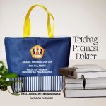 Totebag souvenir sidang promosi doktor natural handmade