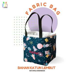 Lunch Bag Kotak Katun – Tas Bekal Makan Lucu dan Praktis untuk Keseharian Anda! | natural handmade