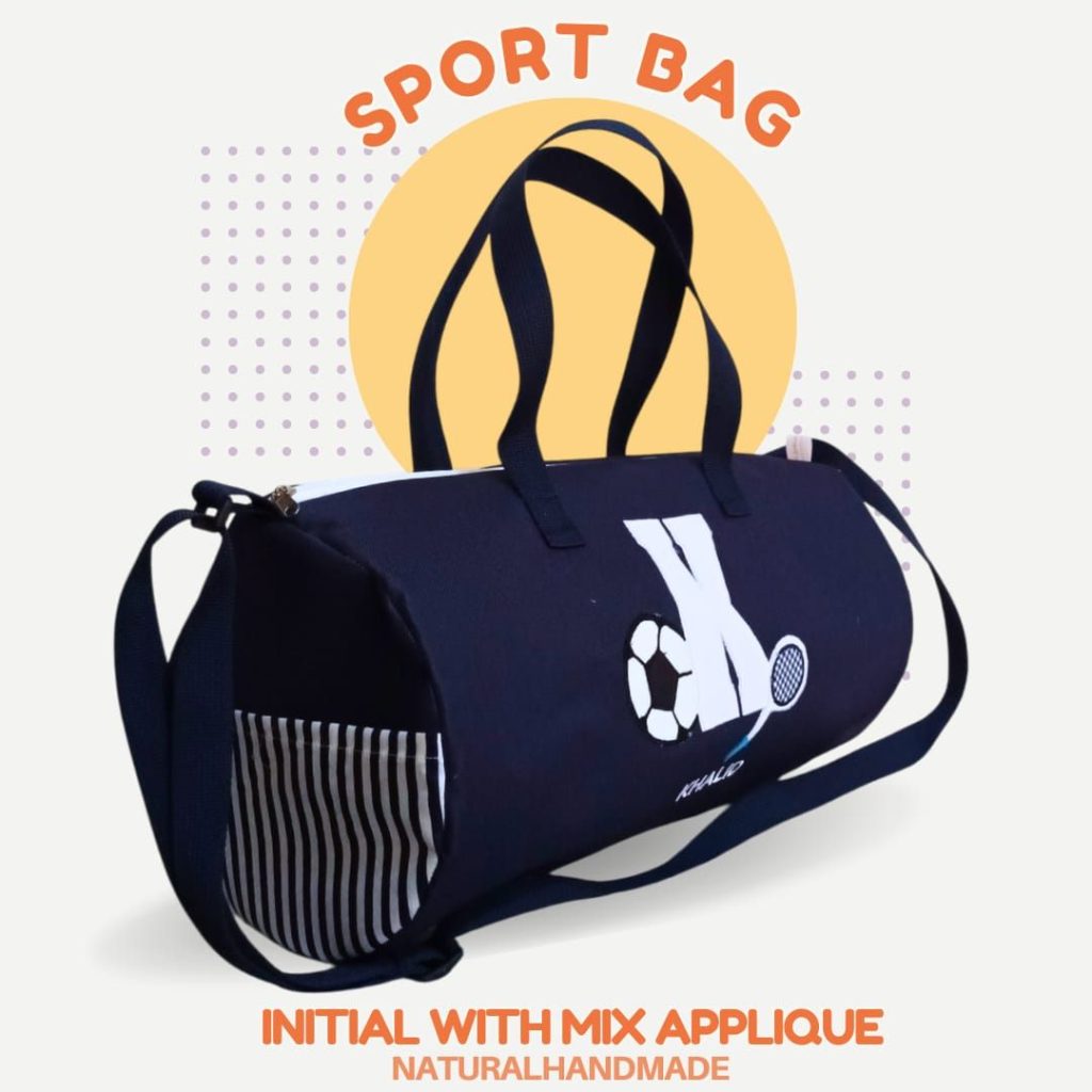 Tas Olahraga Custom Inisial Nama – Souvenir Ulang Tahun Anak yang Unik dan Berkesan!