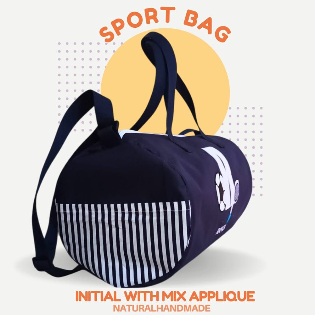 Tas Olahraga Custom Inisial Nama – Souvenir Ulang Tahun Anak yang Unik dan Berkesan!