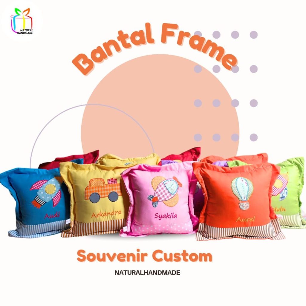 Bantal Frame Transportasi: Souvenir Ulang Tahun Anak Laki-Laki yang Unik dan Berbeda