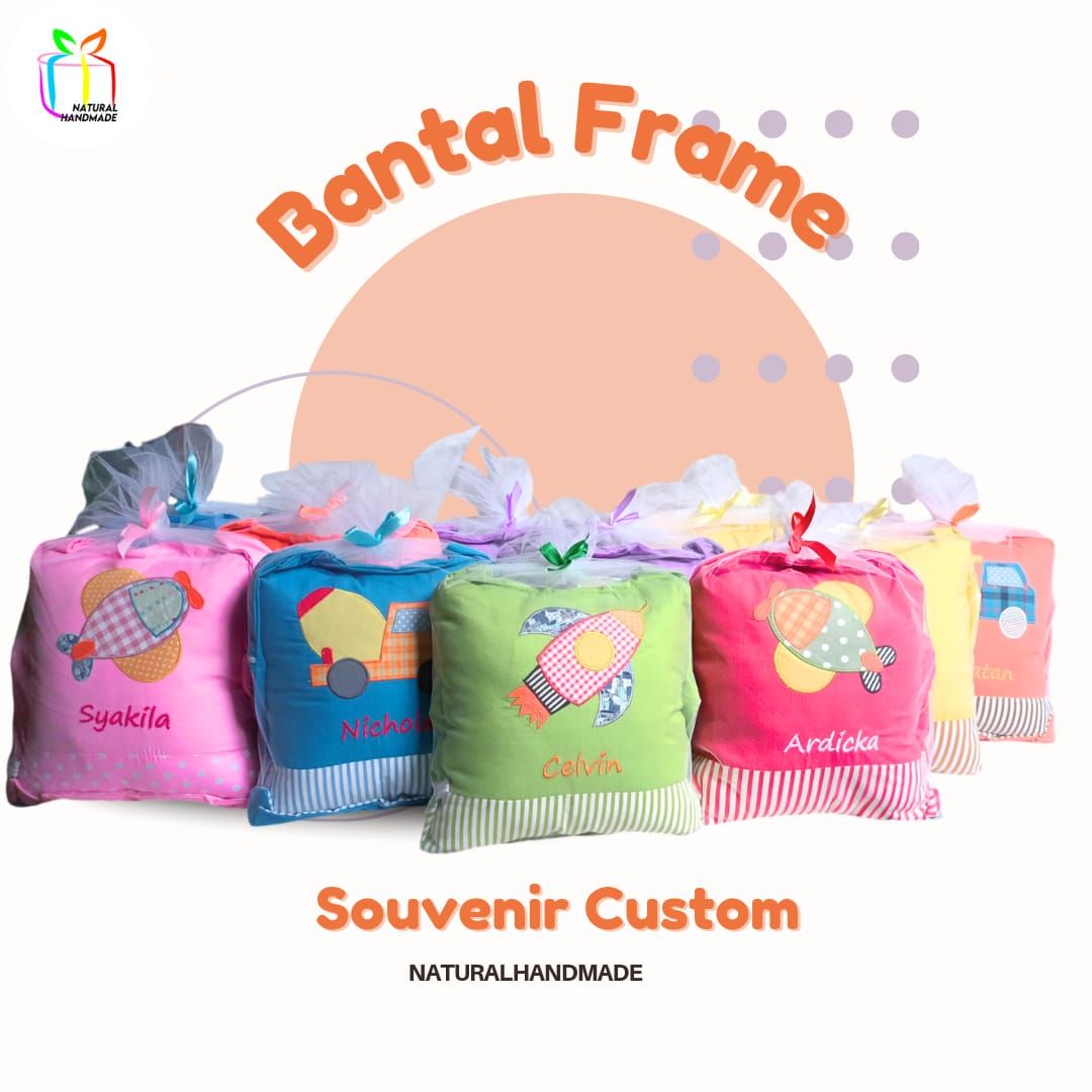 Bantal Frame Transportasi: Souvenir Ulang Tahun Anak Laki-Laki yang Unik dan Berbeda