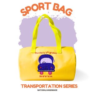 Tas Olahraga Simple dan Kuat – Souvenir Ulang Tahun Bertema Mobil untuk Anak Laki-Laki!