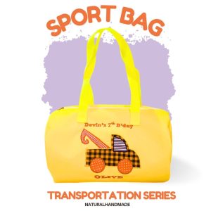 Tas Olahraga Simple dan Kuat – Souvenir Ulang Tahun Bertema Mobil untuk Anak Laki-Laki!