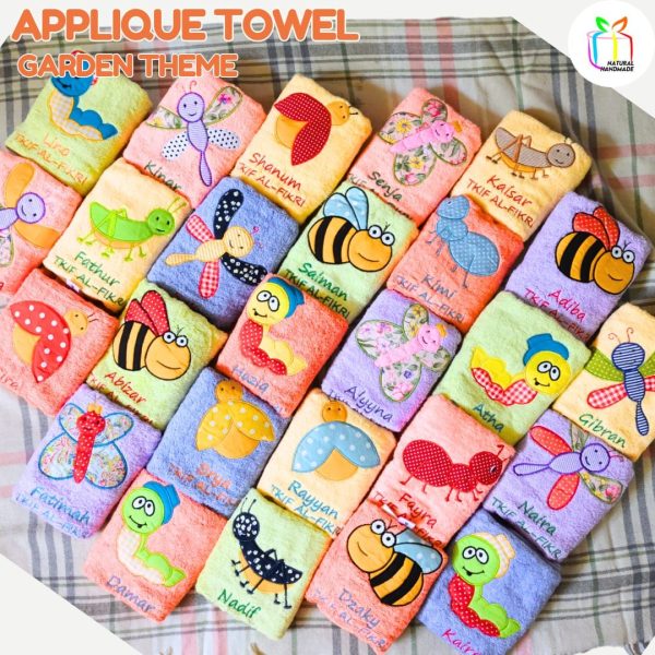 souvenir kenaikan kelas hnaduk gambar serangga - natural handmade