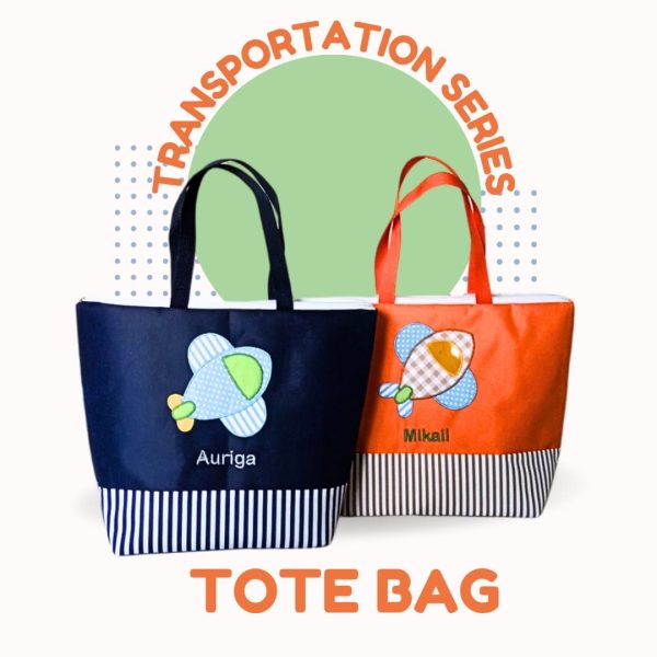 Totebag Transportasi – Souvenir Ulang Tahun Anak Laki-Laki yang Unik dan Personal