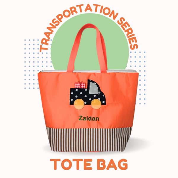 Totebag Transportasi – Souvenir Ulang Tahun Anak Laki-Laki yang Unik dan Personal