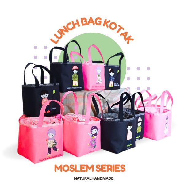 souvenir kenaikan kelas lunch bag anak muslim