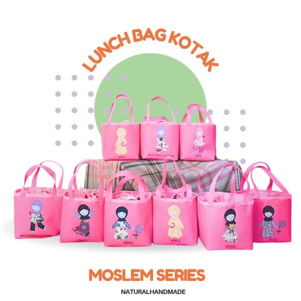 souvenir kenaikan kelas lunch bag anak muslim