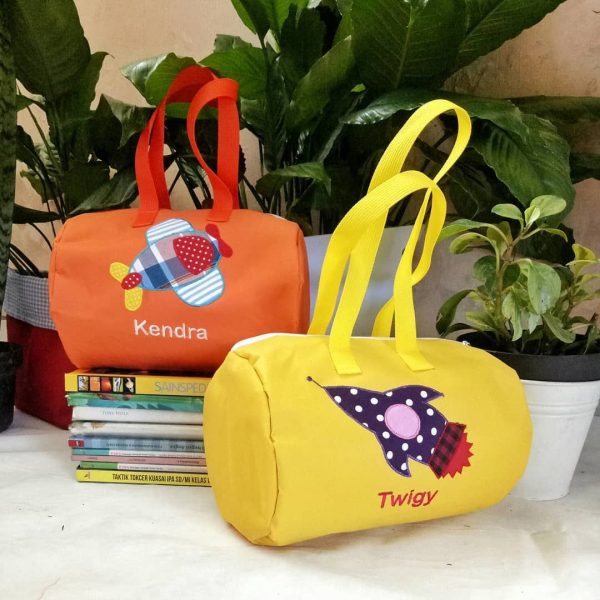 Sport Bag Anak Bertema Transportasi - souvenir ulang tahun anak laki-laki | natural handmade