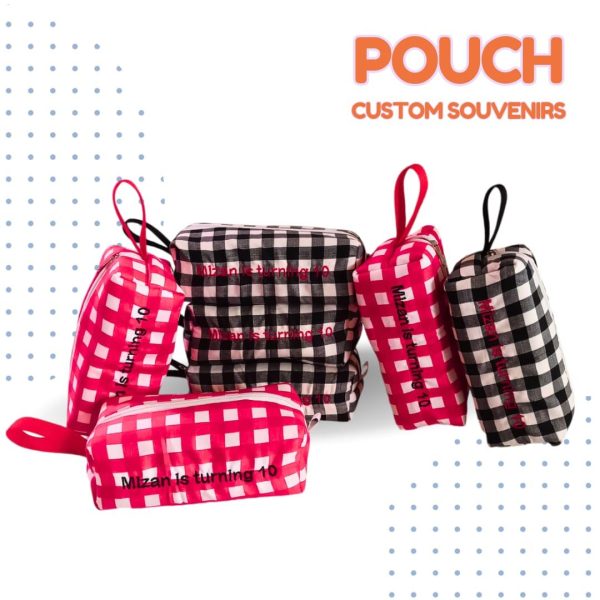 Pouch Katun Cantik - souvenir ulang tahun simpel bermanfaat | natural handmade