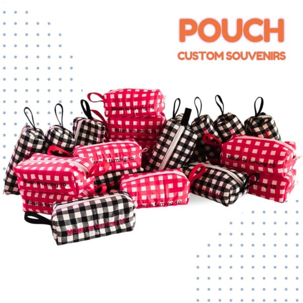 Pouch Katun Cantik - souvenir ulang tahun simpel bermanfaat | natural handmade