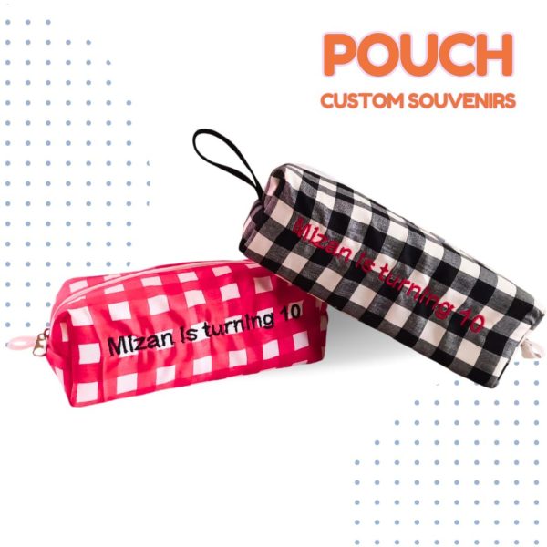 Pouch Katun Cantik - souvenir ulang tahun simpel bermanfaat | natural handmade