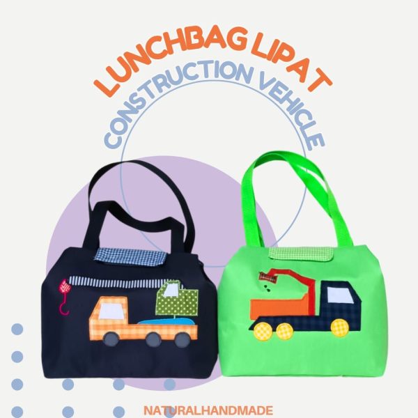 luncg bag lipat kendaraan konstruksi | natural handmade