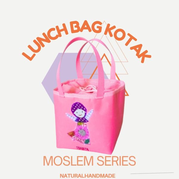 souvenir kenaikan kelas lunch bag anak muslim