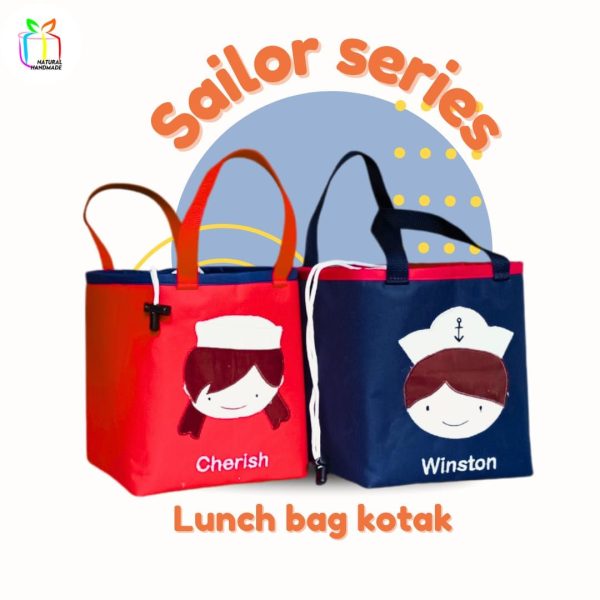 lunch bag kotak sailor series - souvenir ulang tahun eksklusif