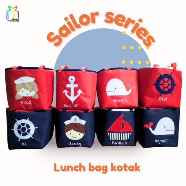 lunch bag kotak sailor series - souvenir ulang tahun eksklusif