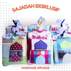 sajadah eksklusif aneka warna katun