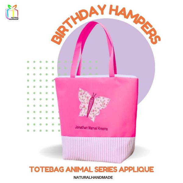 Totebag Aneka Hewan Yang Full Color