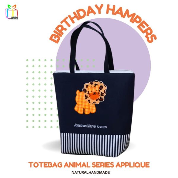 Totebag Aneka Hewan Yang Full Color