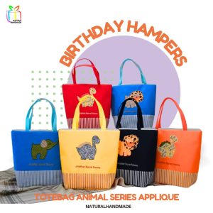 Totebag Aneka Hewan Yang Full Color