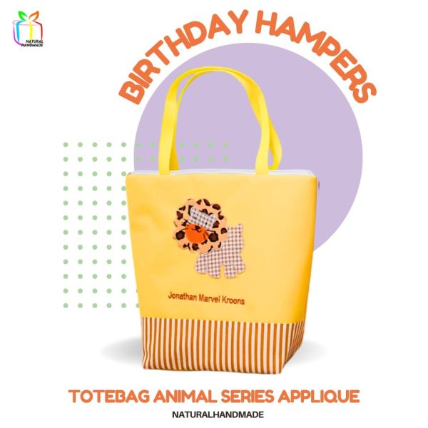 Totebag Aneka Hewan Yang Full Color
