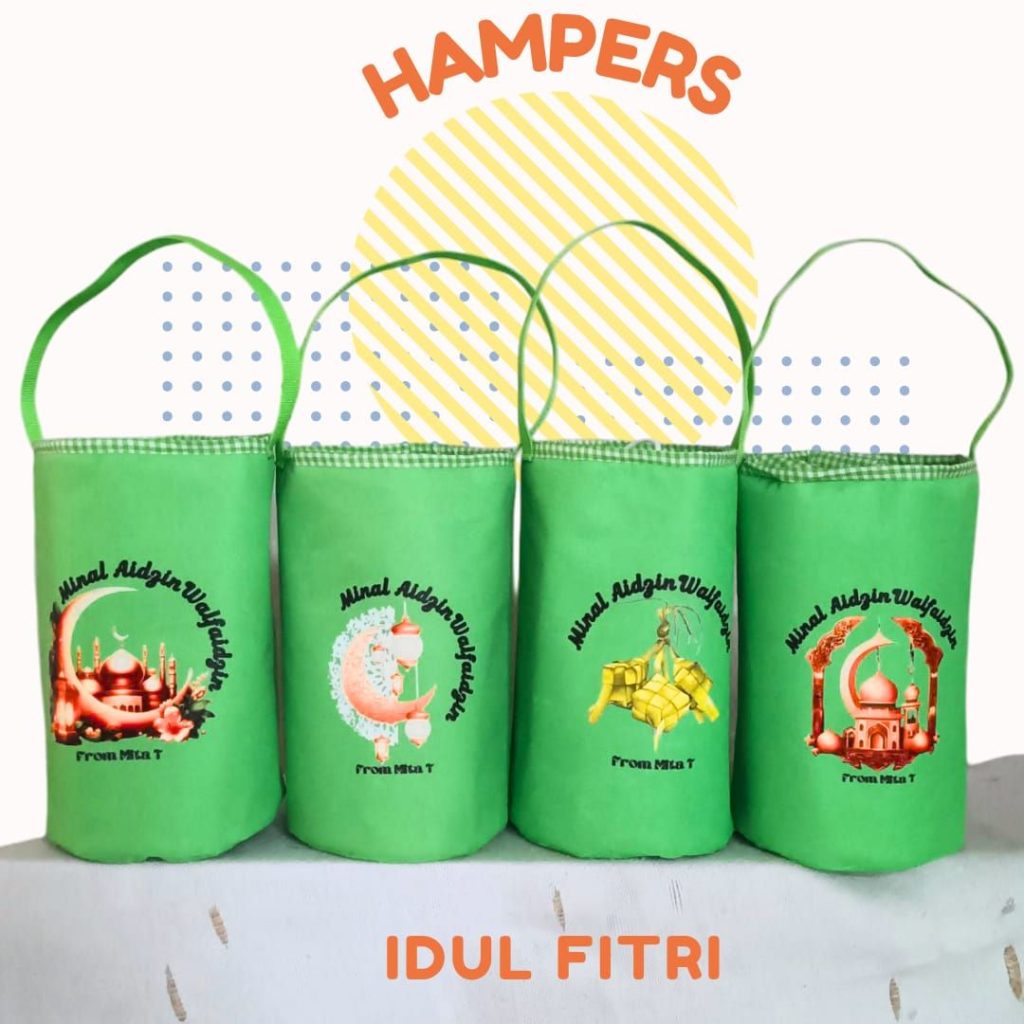goodie bag hantaran lebaran idul fitri custom, unik dan menarik