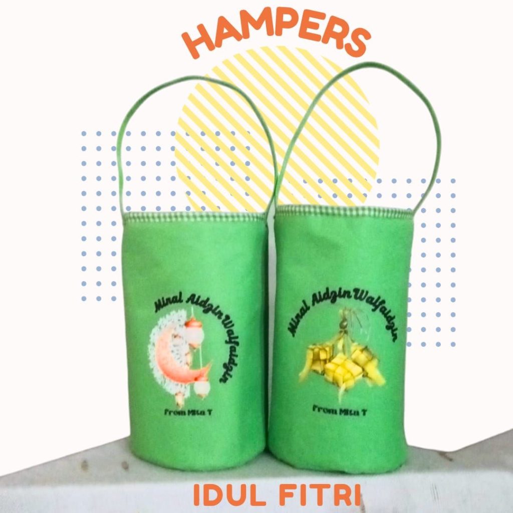 goodie bag hantaran lebaran idul fitri custom, unik dan menarik