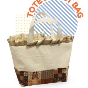 tote bucket bag - Souvenir tote katun ultah anak