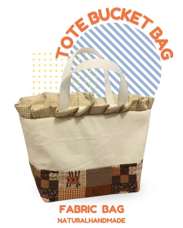 tote bucket bag - Souvenir tote katun ultah anak