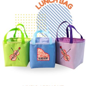 Lunch Bag Tema Musik: Souvenir Yang Menghanyutkan Rasa