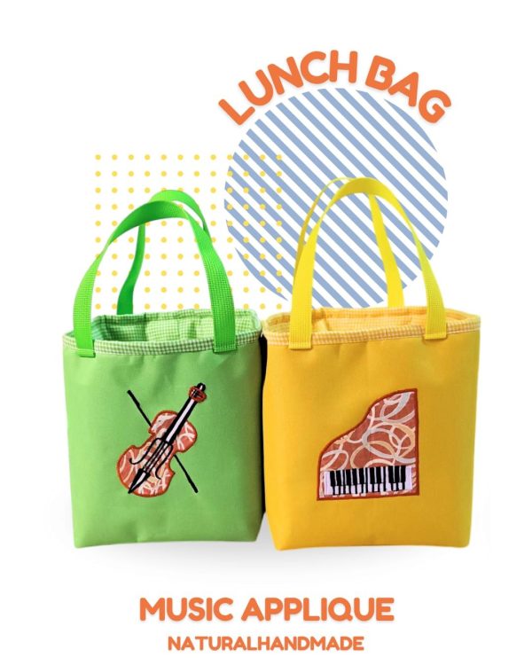 Lunch Bag Tema Musik: Souvenir Yang Menghanyutkan Rasa