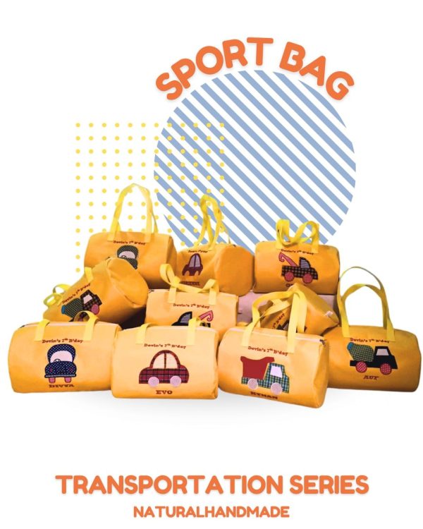 Sport Bag Tema Transportasi: Souvenir Bermanfaat, Personal Dan Awet