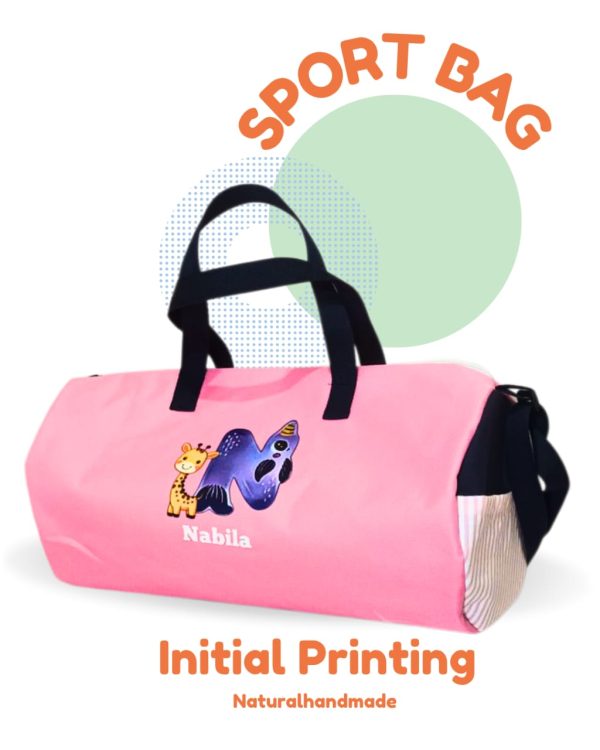 souvenir ultah anak yang beda sport bag inisial nuansa binatang